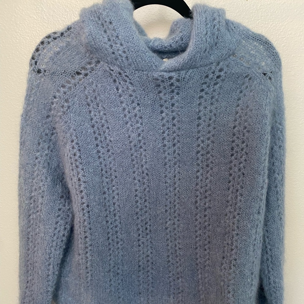 Sezane Blue Sweater Size M